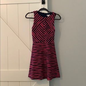 Xhiliration striped dress